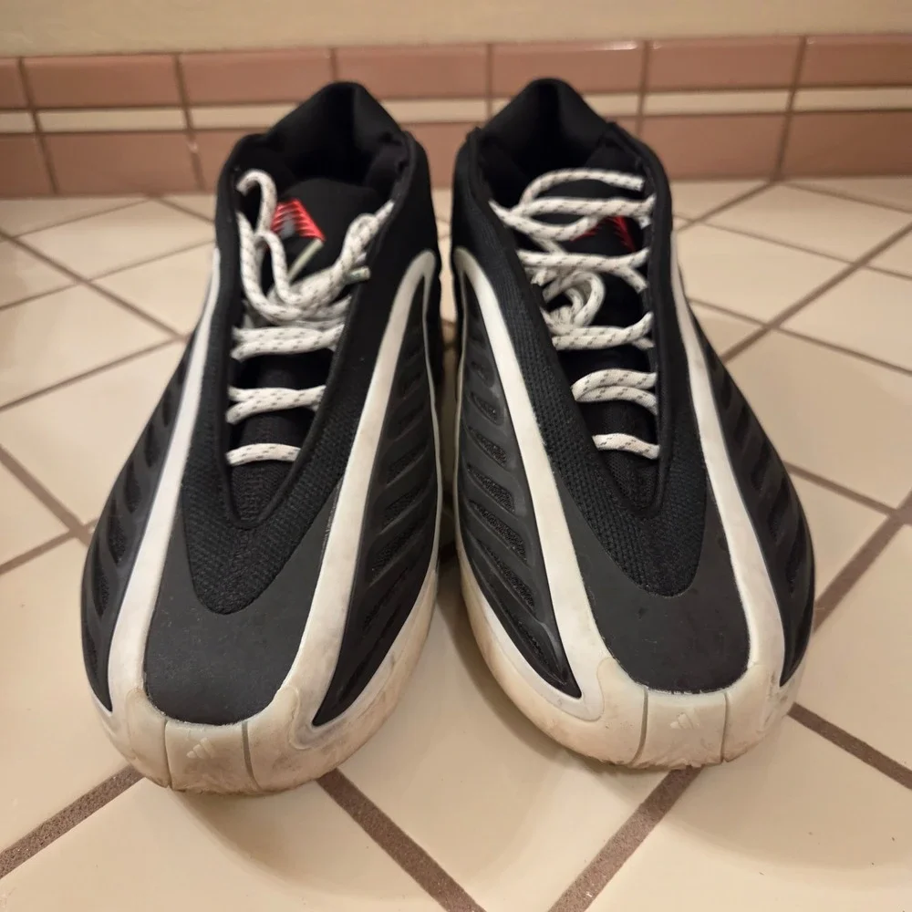 adidas Anthony Edwards 1 AE1 Low Ascent Black Charcoal 10.5 JS3508 Basketball